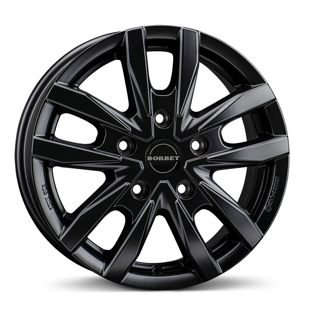 Borbet CW5 - 18 Zoll - schwarz matt - Fiat Ducato