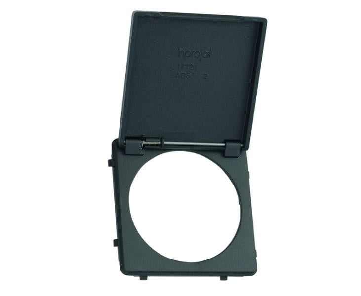 Klappdeckel Steckdose - Inprojal System 20.000, schwarz