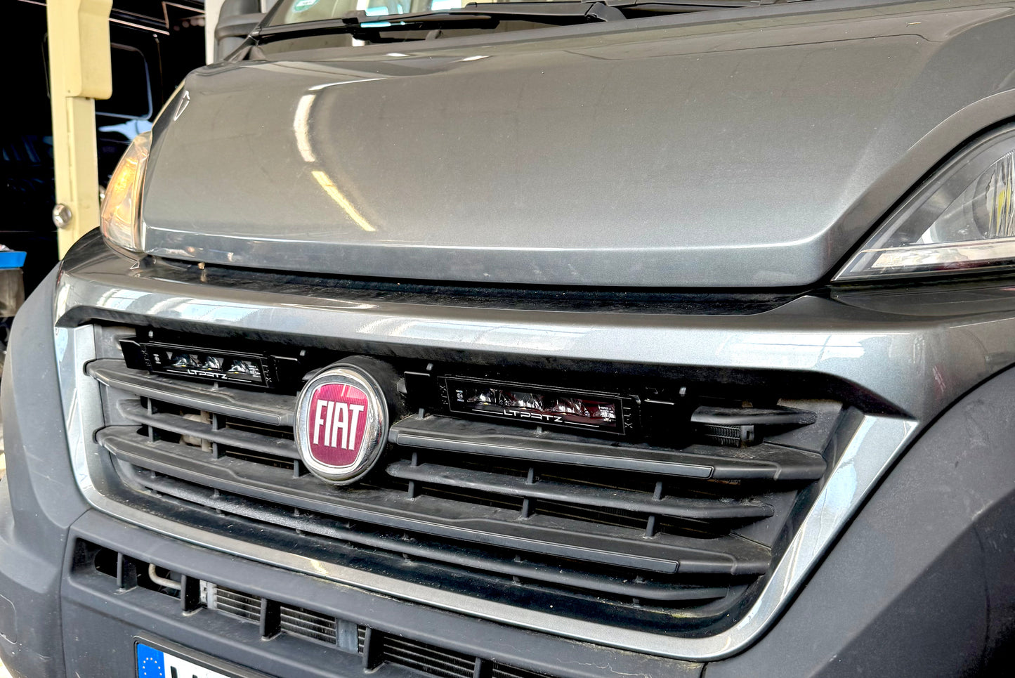 Fernscheinwerfer Einbaukit Kühlergrill - Fiat Ducato
