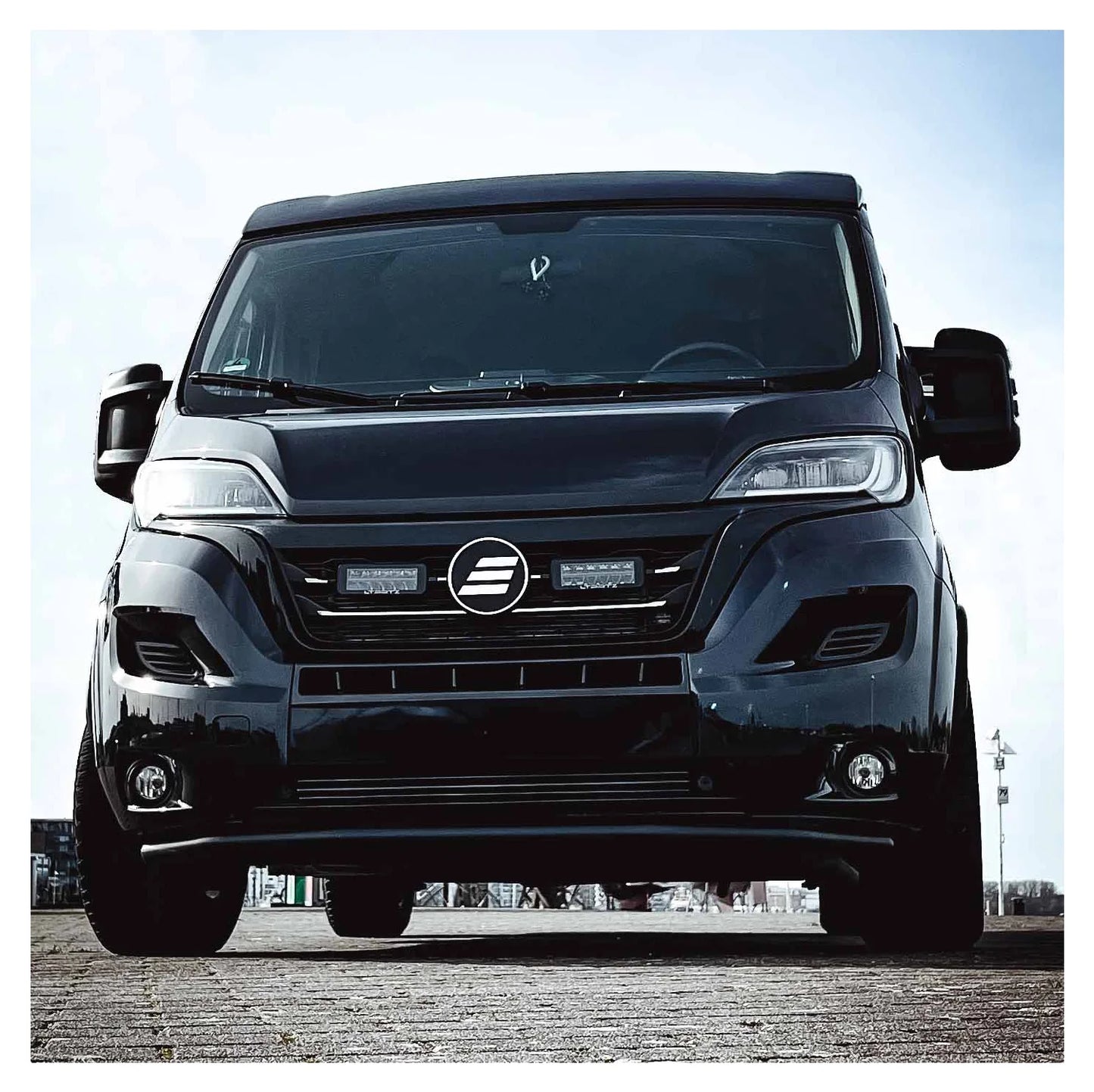 Fernscheinwerfer Kühlergrill Integrationskit - Fiat Ducato 8