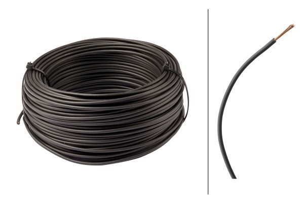 FLY 1,5mm² Schwarz - HELLA 8KL 712 943-001 Leitungssatz - 1 Meter