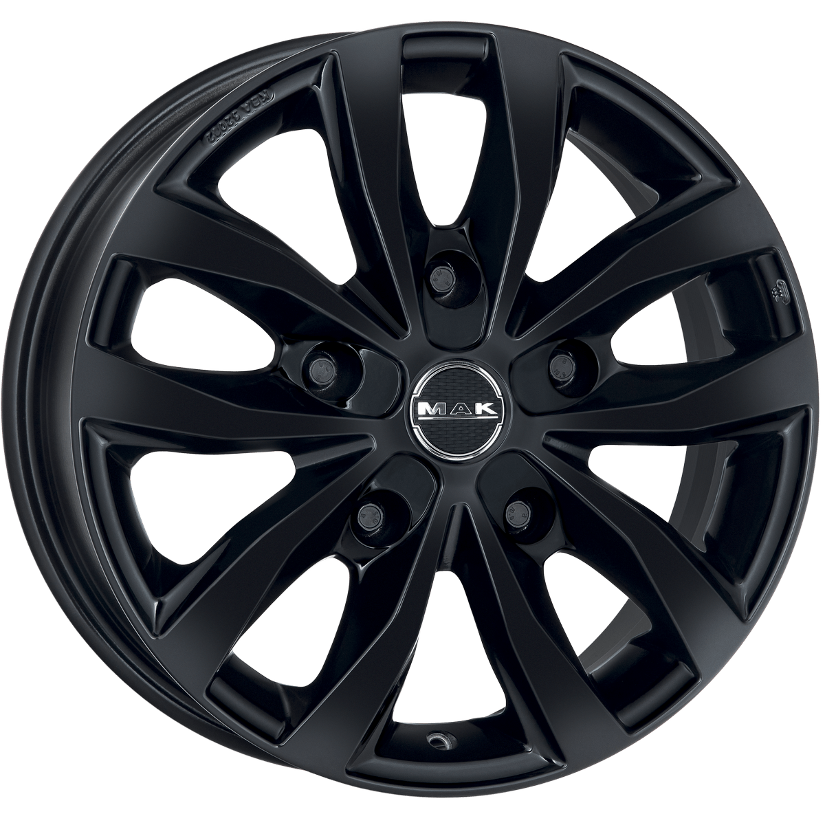 MAK Load 5 17 Zoll - black glossy - Fiat Ducato 5x118