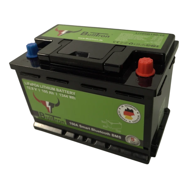 105Ah Bulltron Polar LiFePO4 12.8V Akku mit Smart BMS, Bluetooth App und Heizung