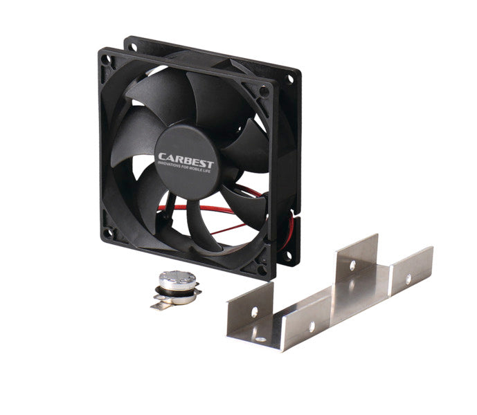 Carbest 12V Kühlschrankventilator, 92x92x25mm, 1,8W, 3000U/min