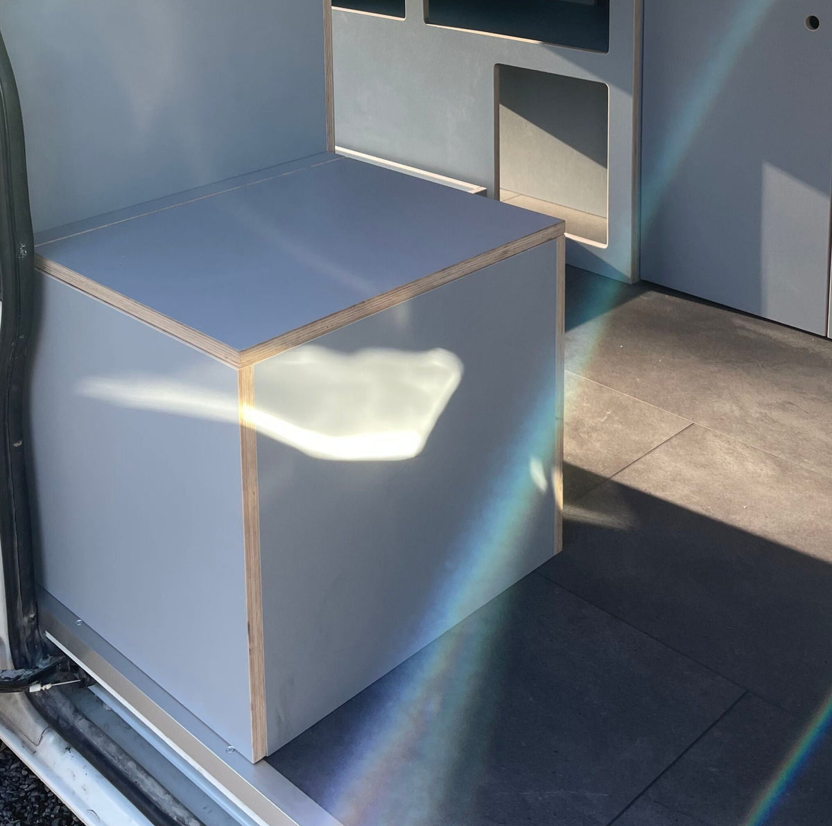 Sitzbox Camping-Modul (optional mit Toilette)