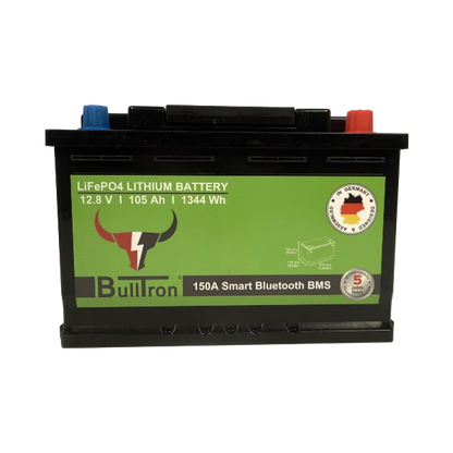 105Ah Bulltron Polar LiFePO4 12.8V Akku mit Smart BMS, Bluetooth App und Heizung